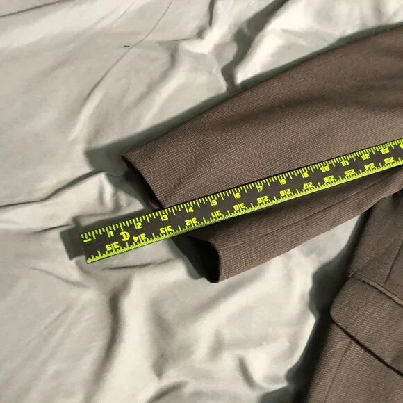 Daniel Gray Trio Mens Brown Blazer 50R Wool - Picture 8 of 16